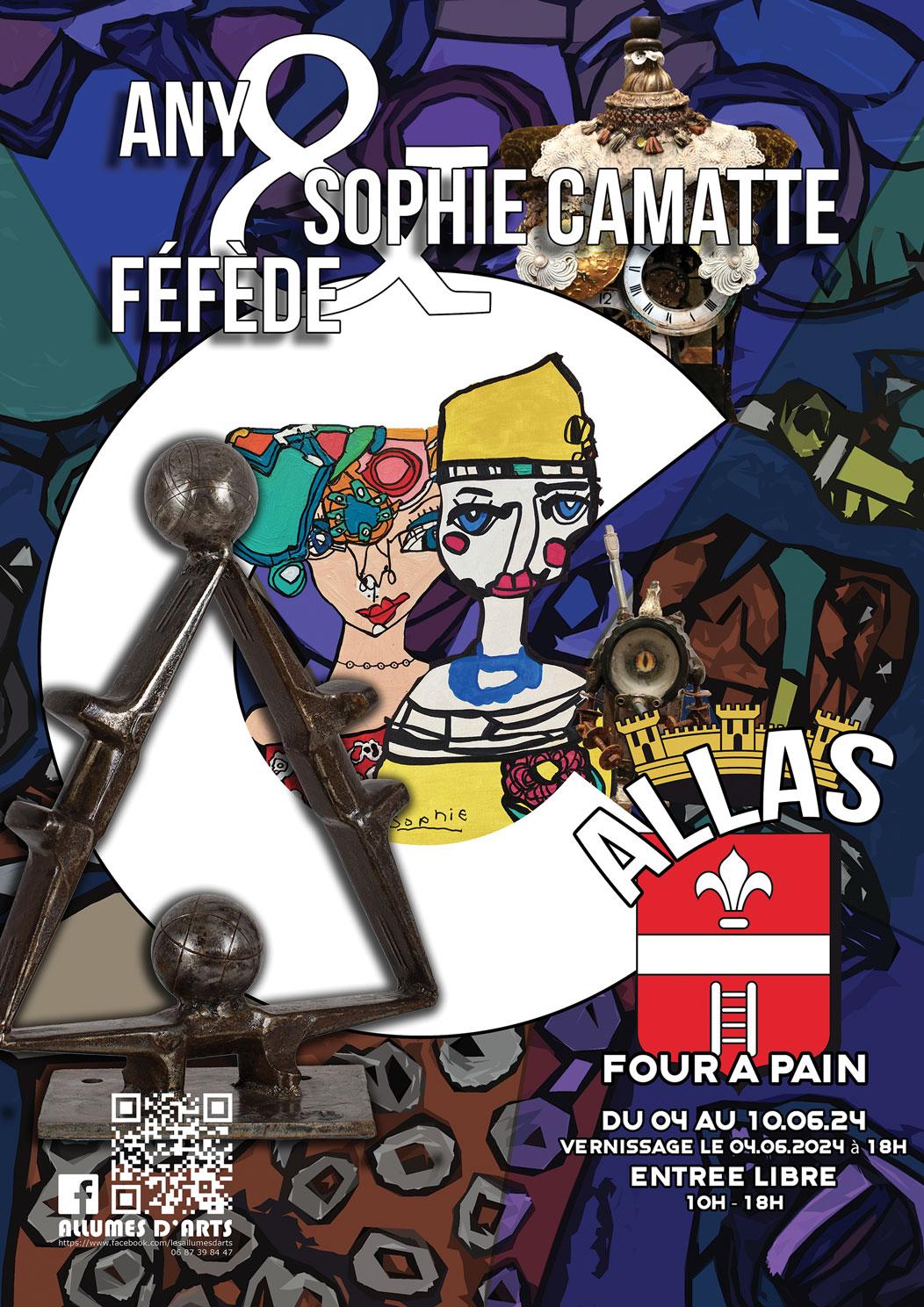 Exposition Any, Sophie Camatte & Féfède
