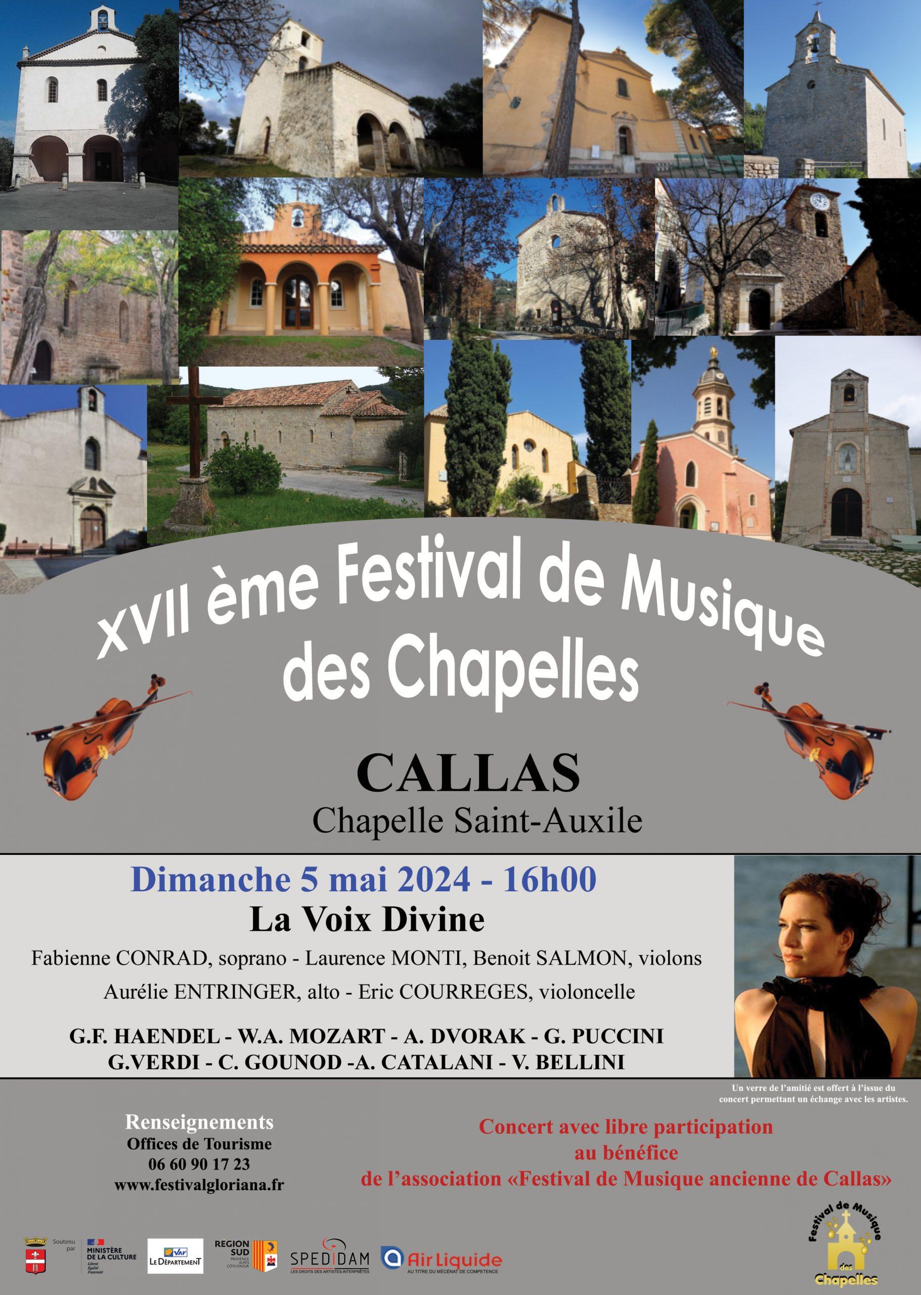 XVII ème Festival de Musique des Chapelles