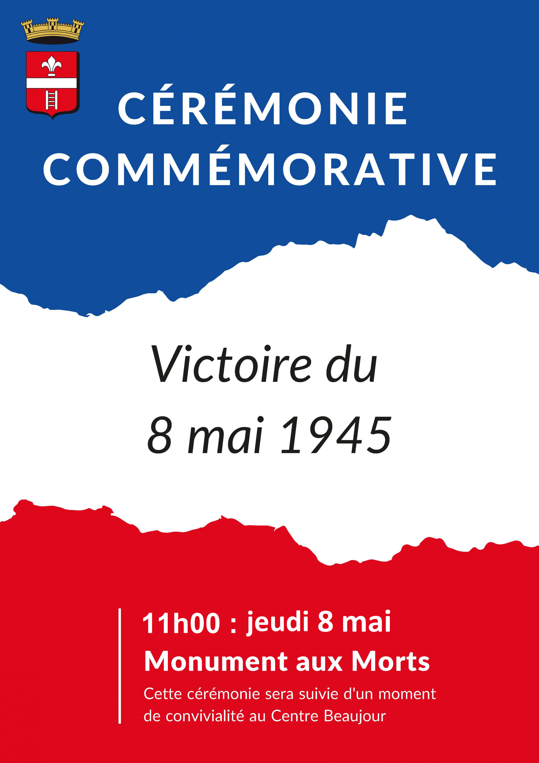 Cérémonie Commémorative du 8 mai 1945