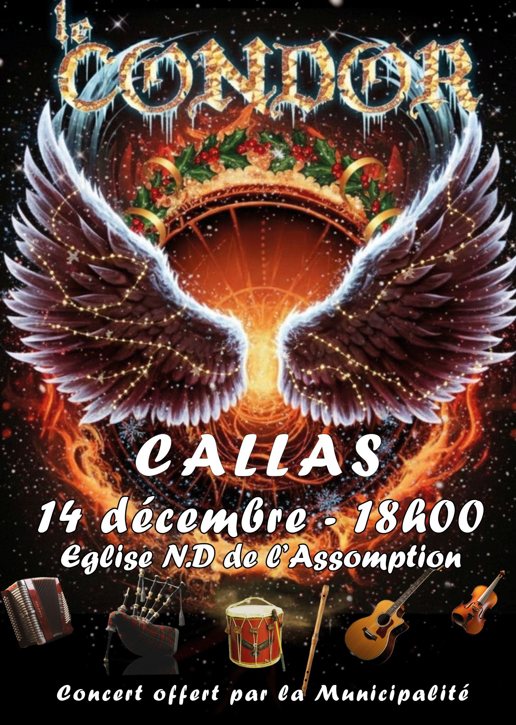 Concert de Noël offert par la Municipalité