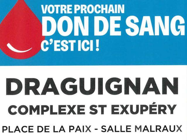 Don du Sang – prochaine collecte