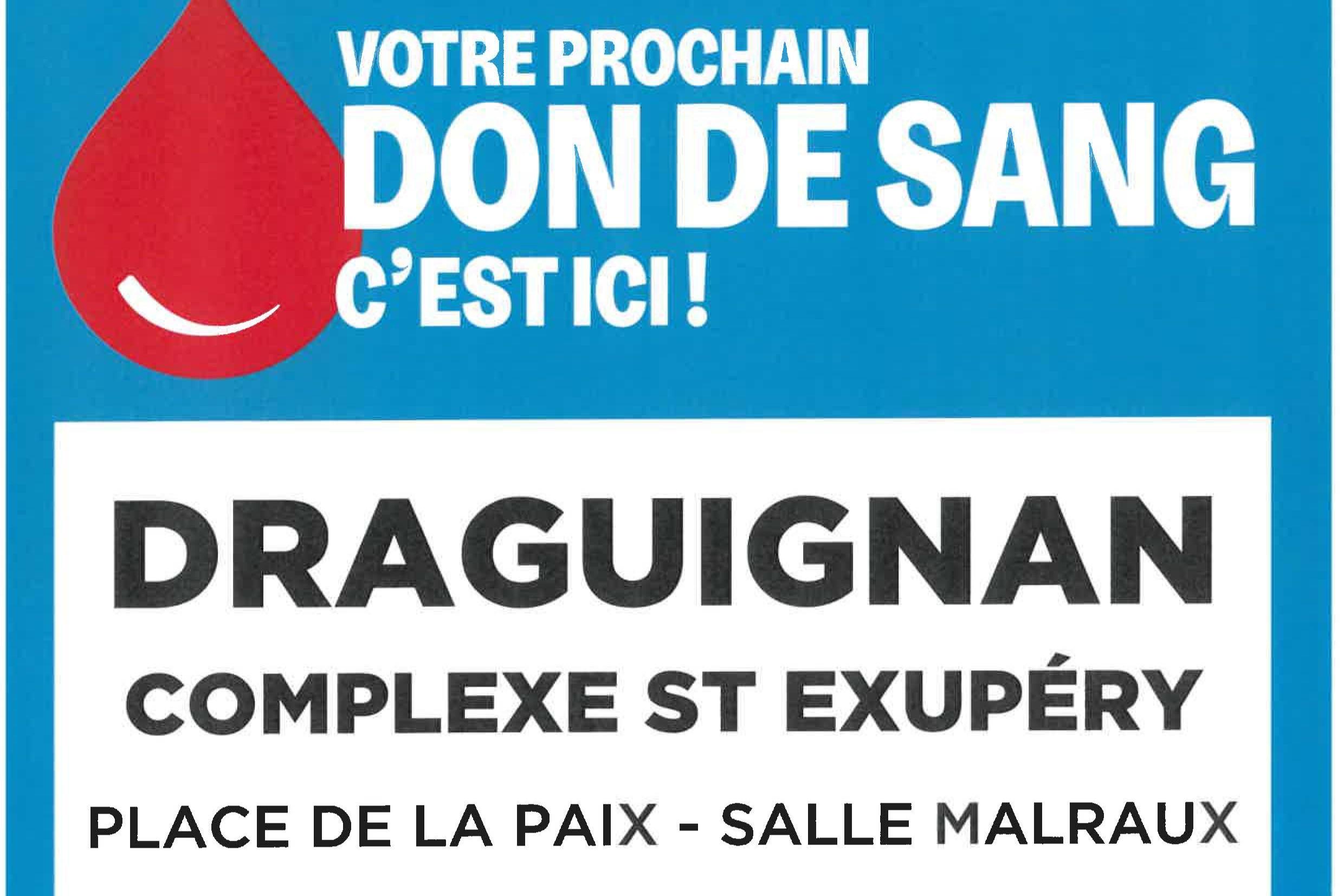 Don du Sang – prochaine collecte