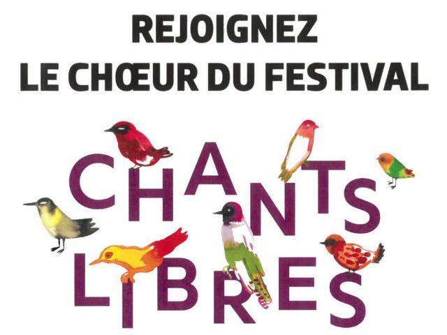 Le Festival Chants Libres recrute