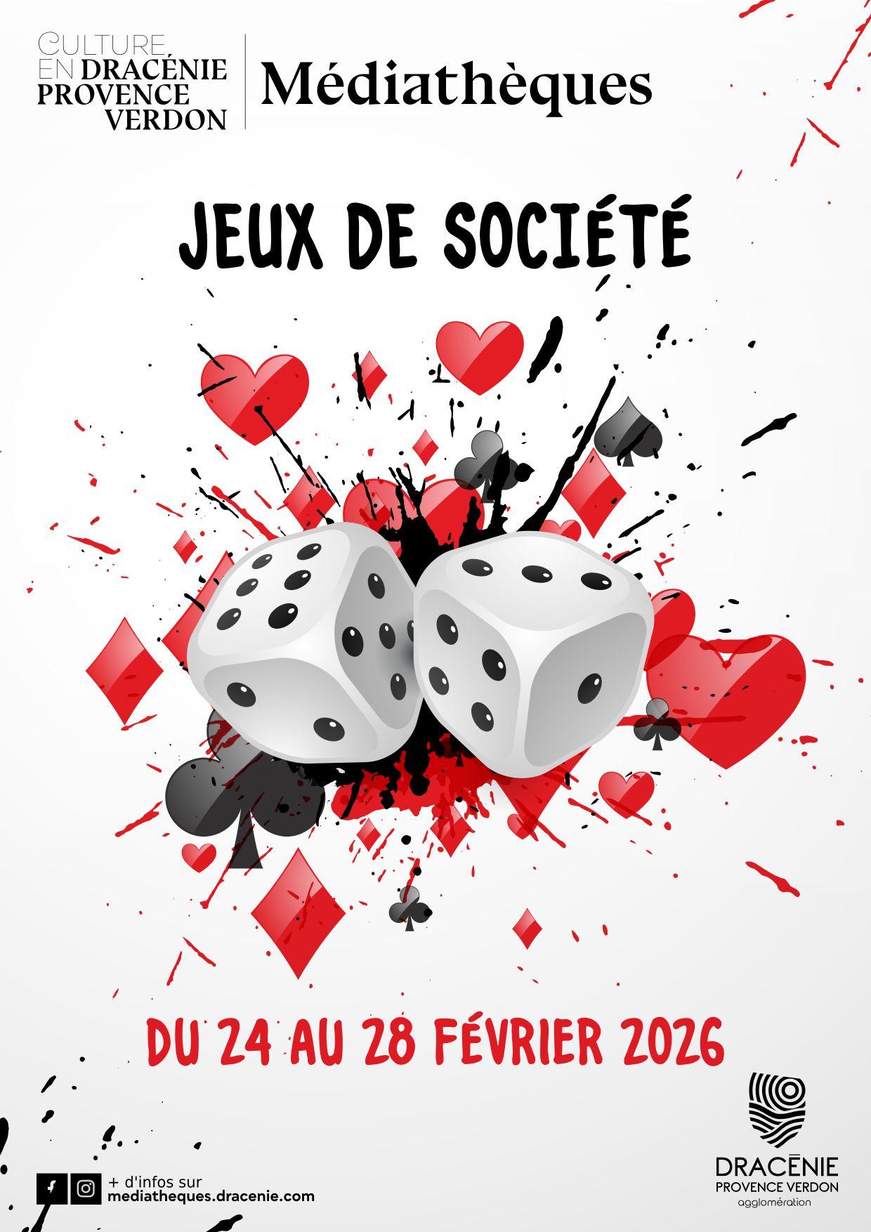 Animation Jeux de société à la Médiathèque