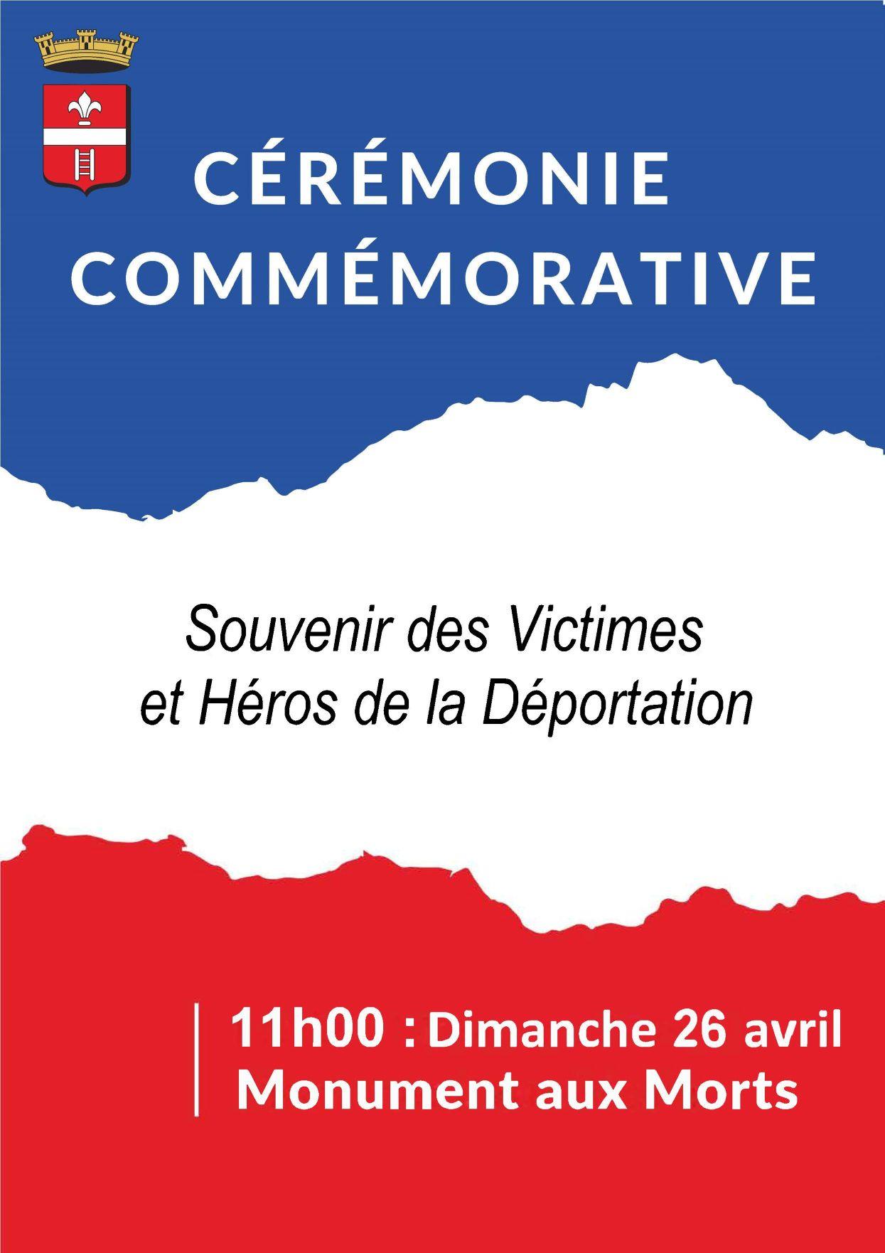Cérémonie Commémorative 26 avril