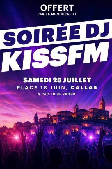 Soirée DJ Kiss FM