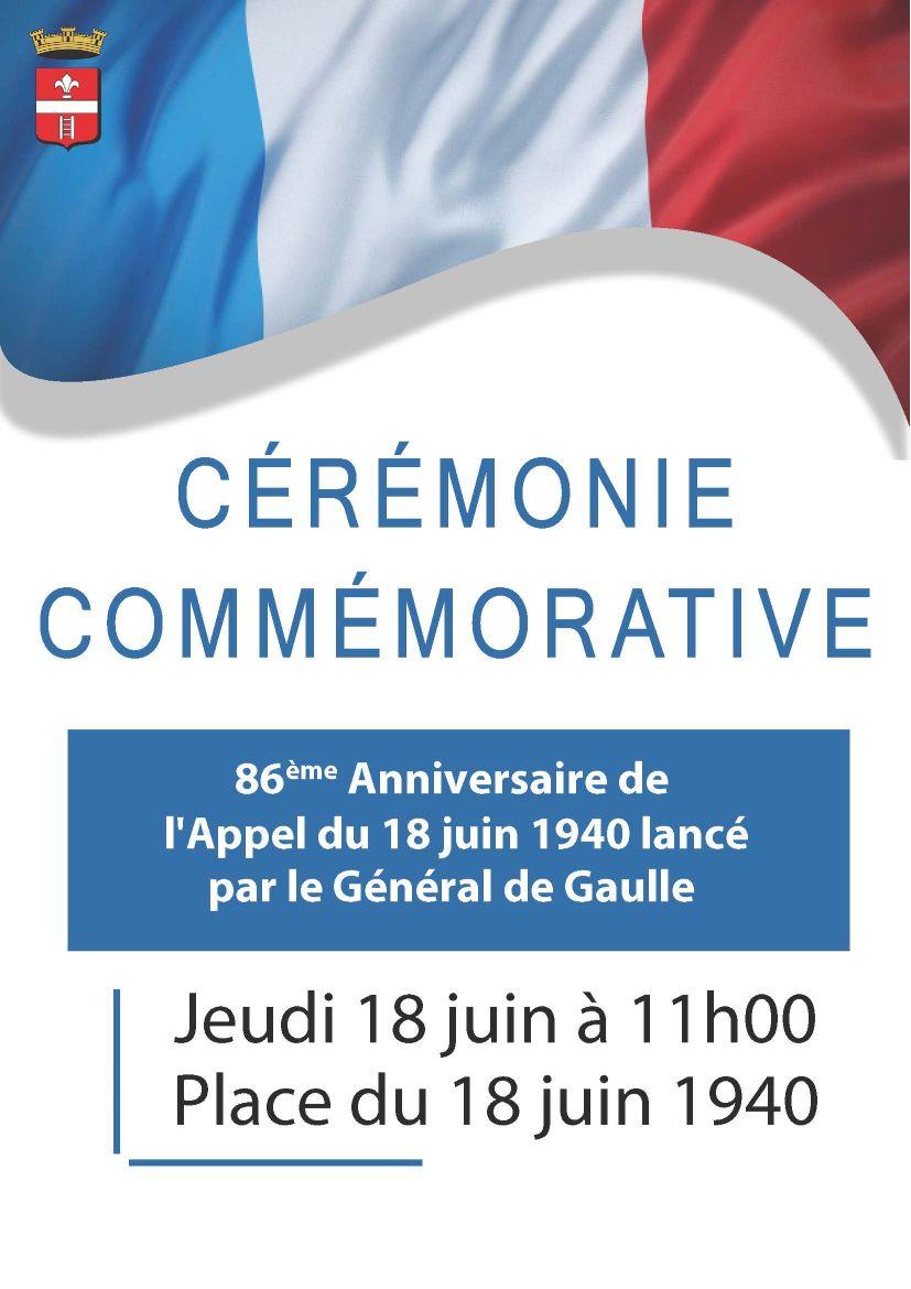 Cérémonie Commémorative
