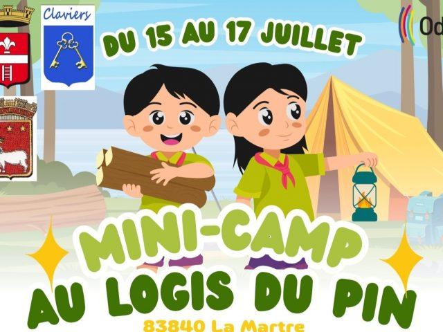 Accueil de loisirs : mini-camps été 2026
