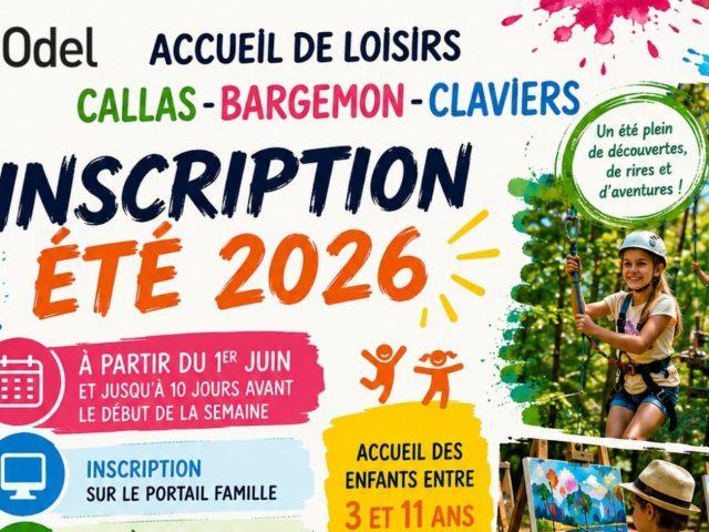 Accueil de Loisirs | inscription été 2026