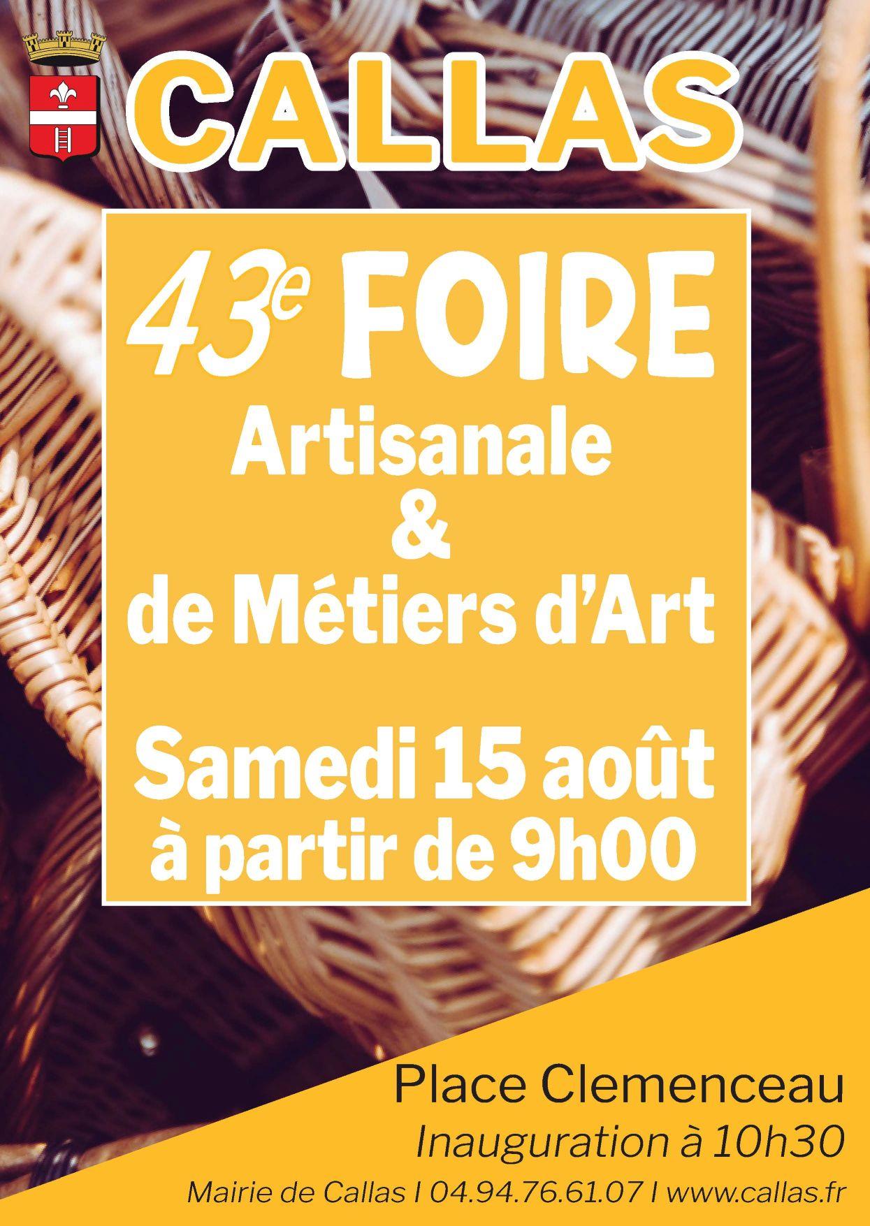 Foire Artisanale & de Métiers d’Art