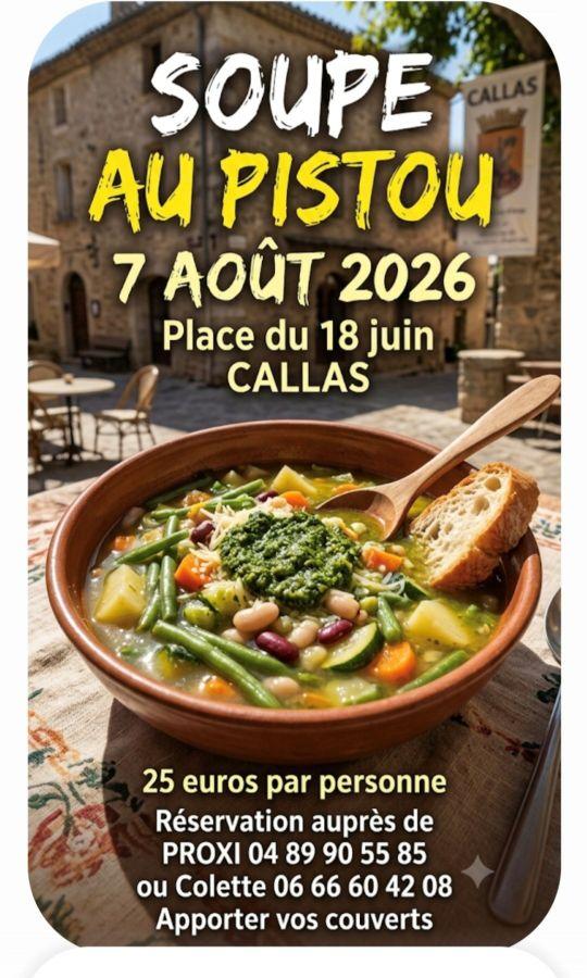 Soupe au pistou du Réveil Callassien