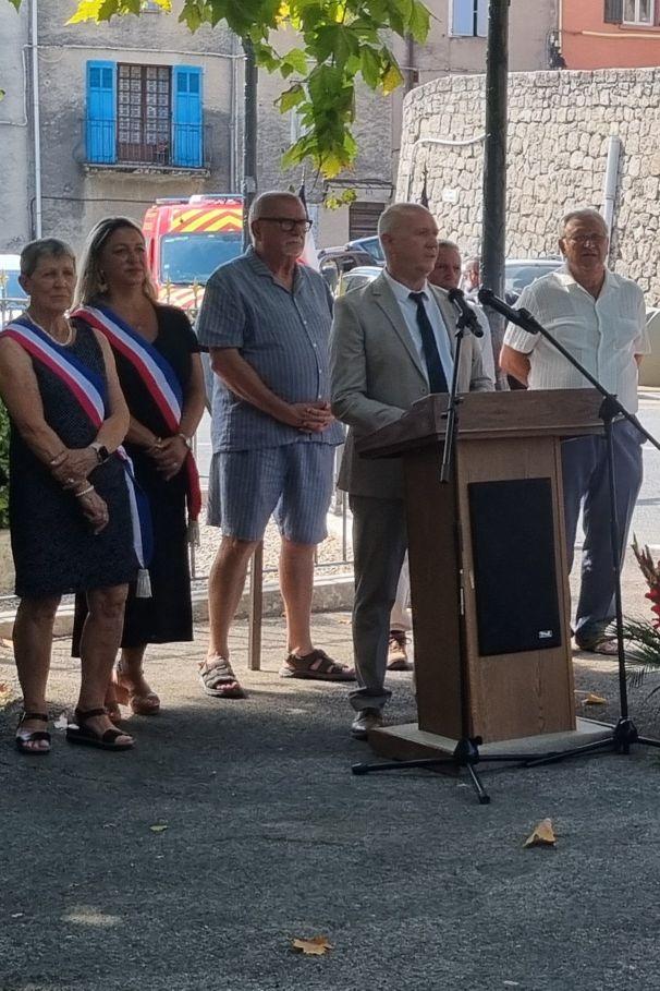 Cérémonie du 82ème anniversaire du débarquement en Provence