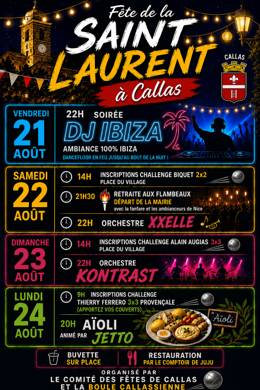 Fête locale de la Saint Laurent