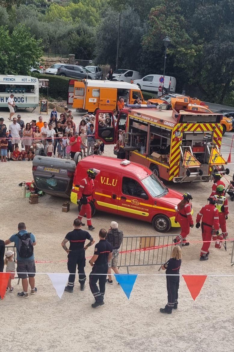 Anniversaire des 80 ans du CIS des Sapeurs-Pompiers de Callas