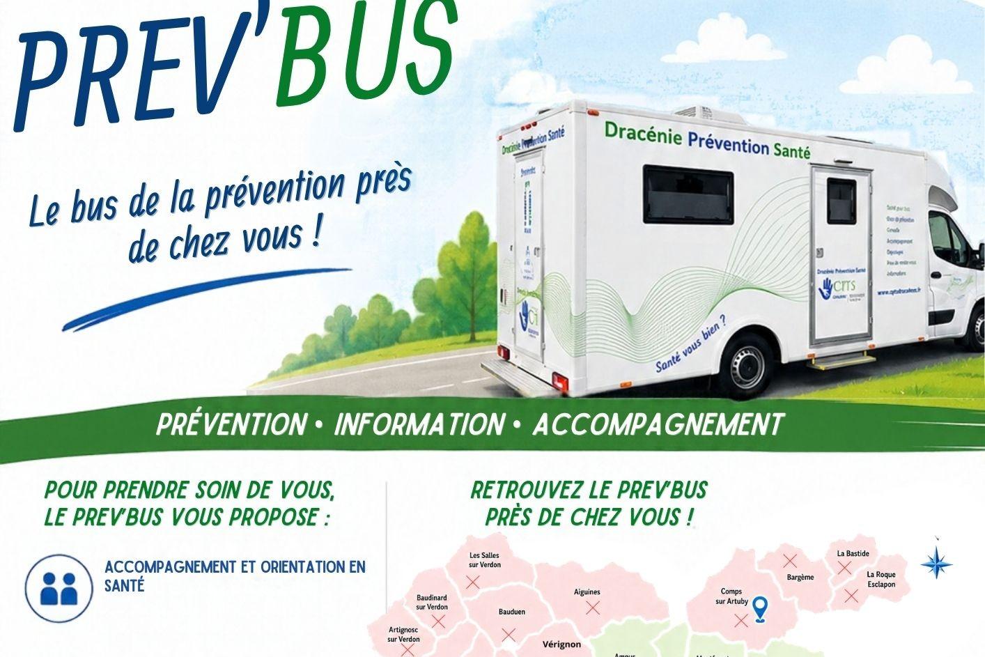Le PREV&rsquo;BUS s&rsquo;installe à Callas le 22 octobre